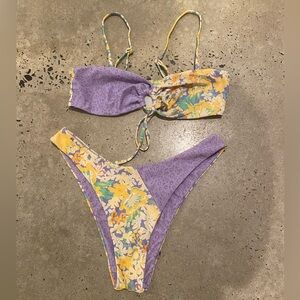 Floral Leopard Bikini